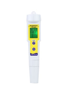 Waterproof pH Meter White/Yellow - pzsku/Z16FFB6C13F21D3C9650DZ/45/_/1740360144/0304fa91-6c88-47ed-9725-6a4953ac1fe9