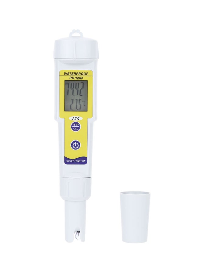 Generic Waterproof pH Meter White/Yellow  - Image 4