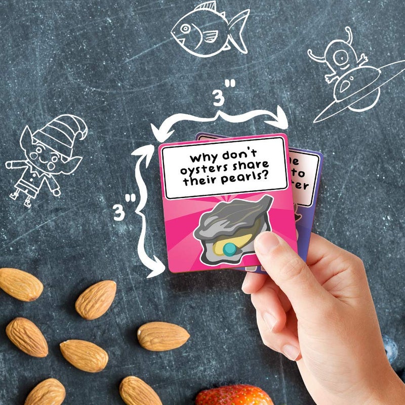 Savoychef 150 Joke Cards for Kids Vol.2 - Lunchbox Notes - Inspirational Motivational Cards for Children - Jokes and Puns for Boys and Girls - Great for Parties, Schools, Bake Sales, Picnics - Image 5