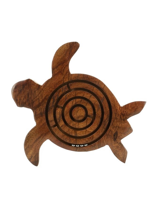 شالينإنديا متاهة السلحفاة الخشبية من شالينينديا، 5.5 بوصة (بني) - Image 2
