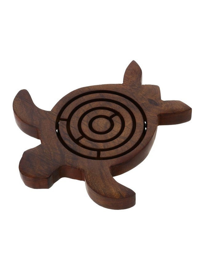 شالينإنديا متاهة السلحفاة الخشبية من شالينينديا، 5.5 بوصة (بني) - Image 1