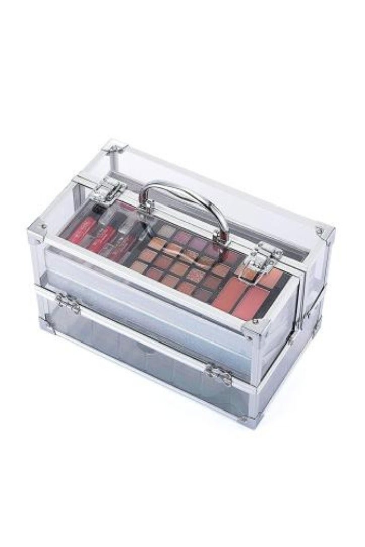 مش يونغ مجموعة المكياج الاحترافية للنساء مجموعة الهدايا الكاملة 28x18x17 سم - Image 3