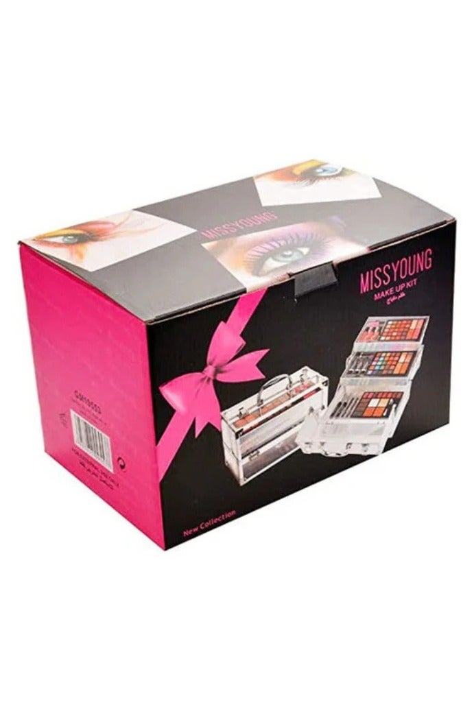 مش يونغ مجموعة المكياج الاحترافية للنساء مجموعة الهدايا الكاملة 28x18x17 سم - Image 5