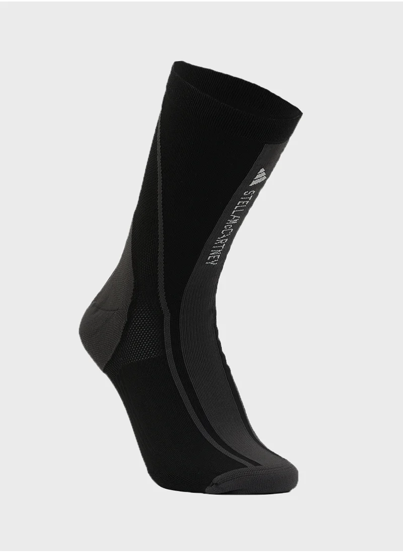 adidas By Stella McCartney Logo Crew Socks