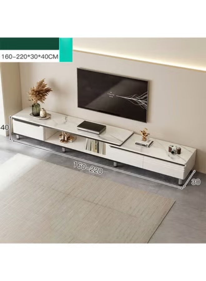 إن كي أكس خزانة تلفزيون بتصميم عصري مع رفوف تخزين - طاولة ترفيه أنيقة لغرفة المعيشة - Image 2