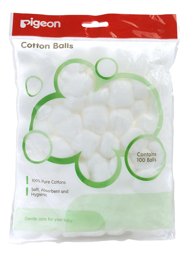 Pigeon 26155 Cotton Balls100Pcs Pack
