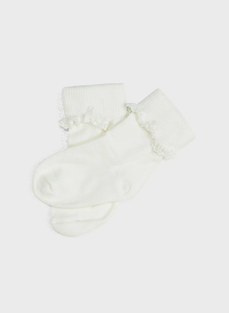 RIVER ISLAND Infant Textured Floral Dress