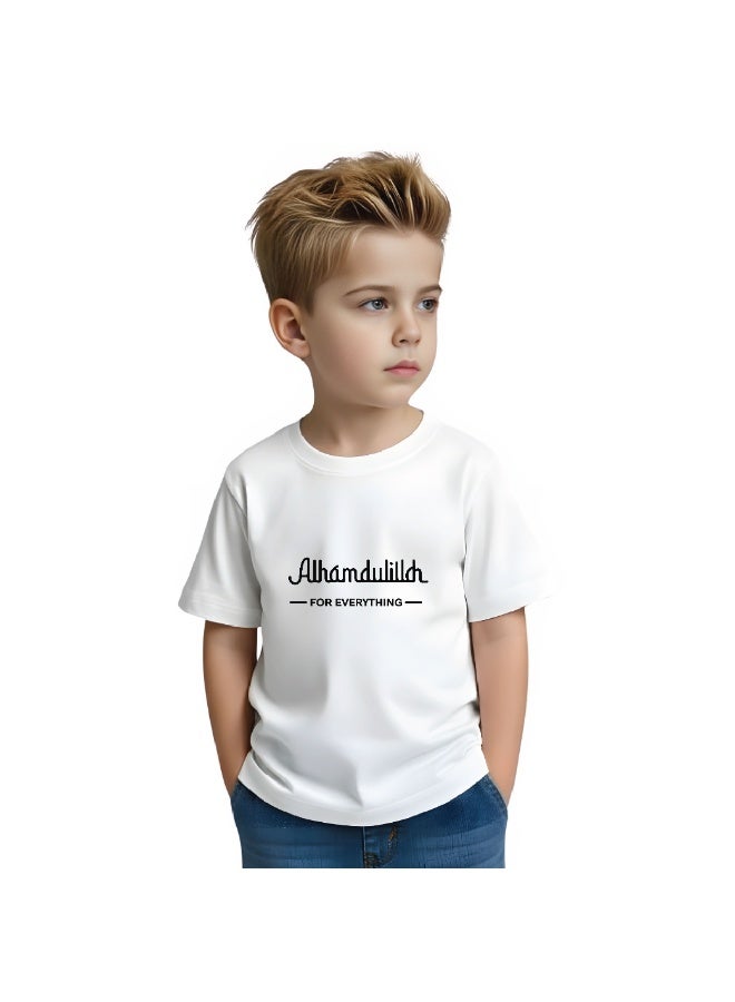 PRINTSHOP4ME Ramadan Printed Design Round Neck Cotton Boy Kids Tshirt Design 2 - Image 3