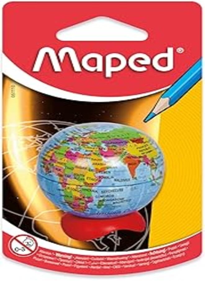 Maped Globe 1 Hole Pencil Sharpener (034751Ta) - pzsku/Z17005C3FD297250EED96Z/45/_/1720389102/b440fc8a-04f0-4d09-a14b-dbebd50c35f3