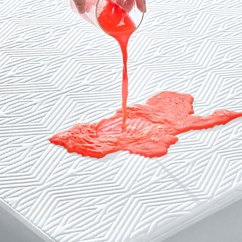 Premium Jacquard 100 Waterproof Queen Mattress Protector Noiseless Anti  Slip Breathable Bed Cover Rayon from Bambo Quilted Mattress Pad Sheet Deep Pocket 821