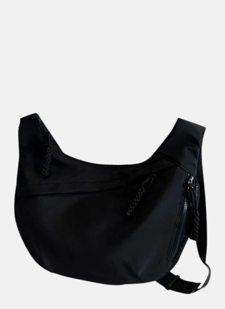 YUNIQEE Black Plain Lifestyle Shoulder Bag