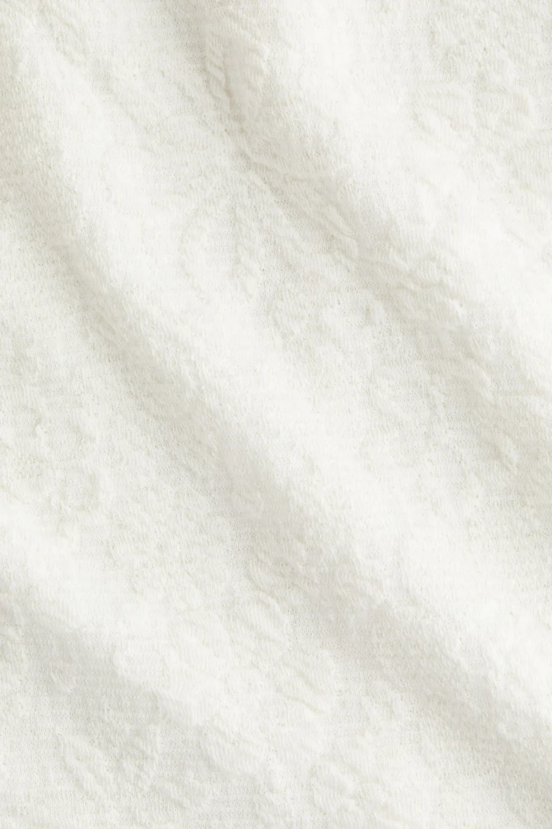 اتش اند ام فستان من نسيج جيرسيه الجاكار