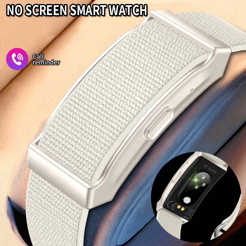 G69 Smart Bracelet with Heart Rate Monitoring, Sporty Design, Screenless Couple Watch - Image 2