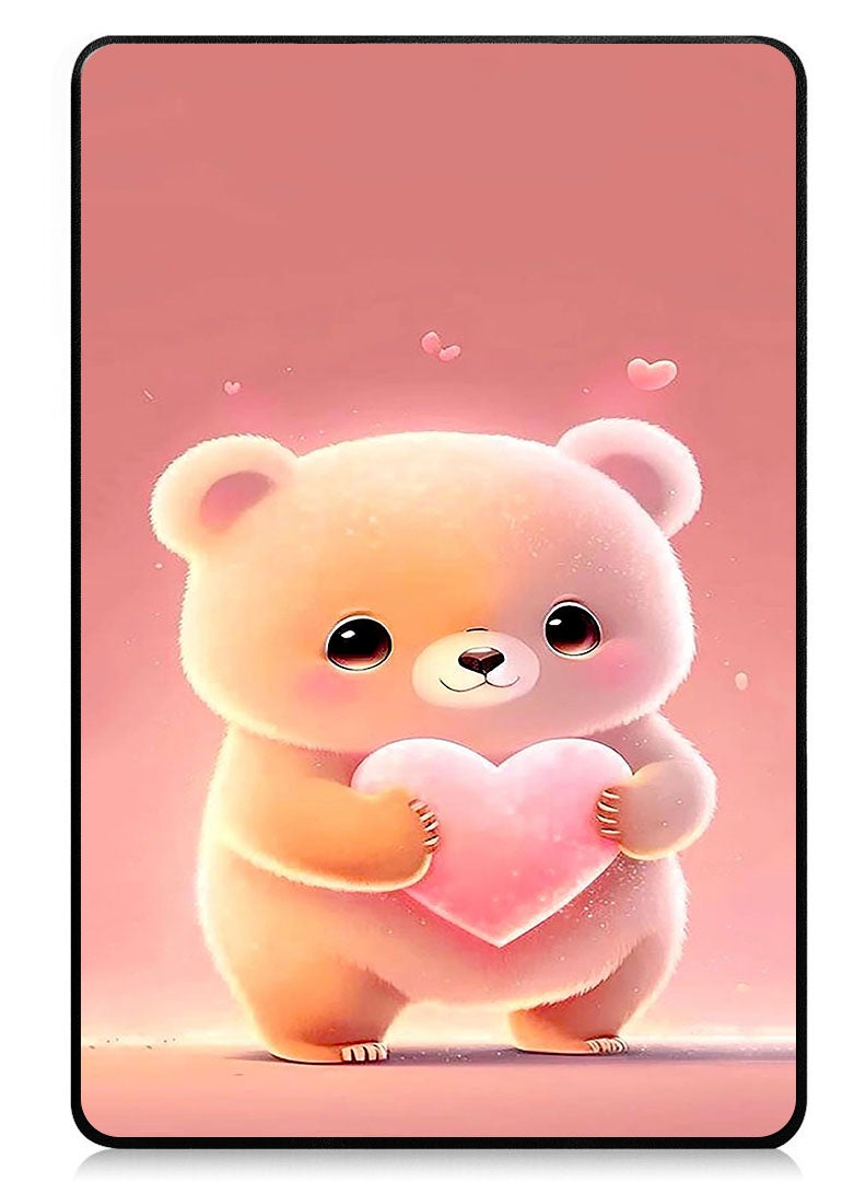 Theodor Protective Flip Case For Xiaomi Pad 7 & Xiaomi Pad 7 Pro With Trifold Stand Auto Wake Sleep Shockproof Cover - Panda Holding Heart - Image 1