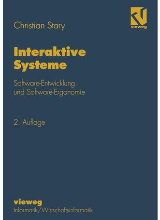 Interaktive Systeme: Software-Entwicklung und Software-Ergonomie - pzsku/Z1700752E4FDF5BFCA0EAZ/45/1749025698/8bb3a387-d390-45a3-9a27-90bf4c208722