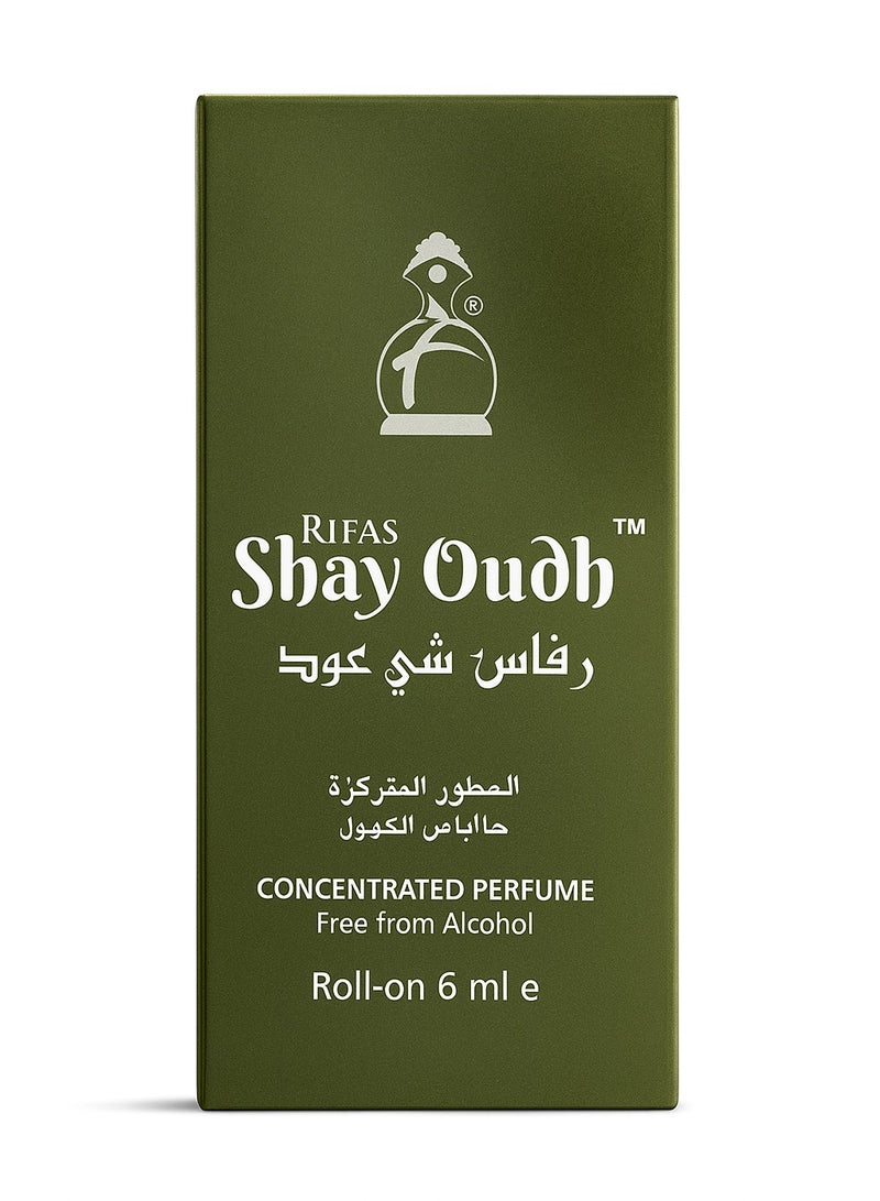 ريفيس عطر ريفاس شاي عود المركز، خالٍ من الكحول، عبوة من 3 قطع، 6 مل - Image 2