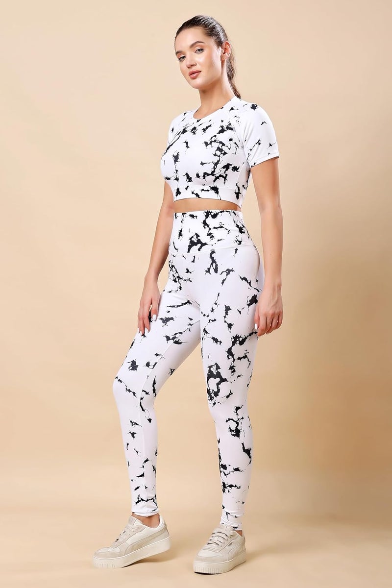 SSoShHub Store SSoShHub Premium High Waist Stretchable Gym Tights Leggings with Pockets for Women - Image 4