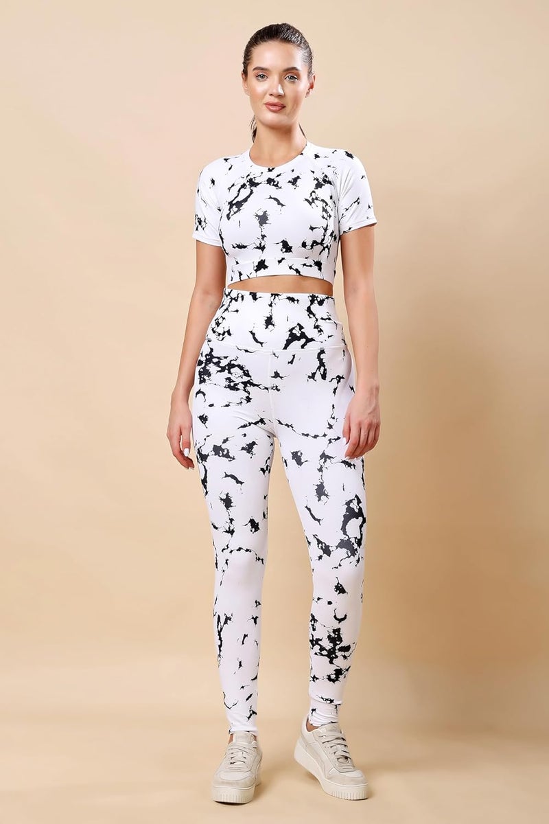 SSoShHub Store SSoShHub Premium High Waist Stretchable Gym Tights Leggings with Pockets for Women - Image 3