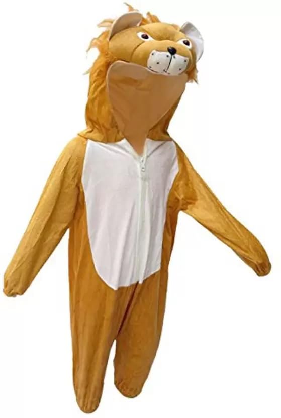FANY Lion Costume for Kids| Animal Dress for Kids| Party Dress (2-3 years) - Image 3