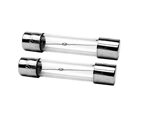 CentIoT - 5 x 20MM Slow Blow 6A - Time delay Insurance - Glass Tube Fuse 250V - 2 PCS (5mm T6A) - Image 1