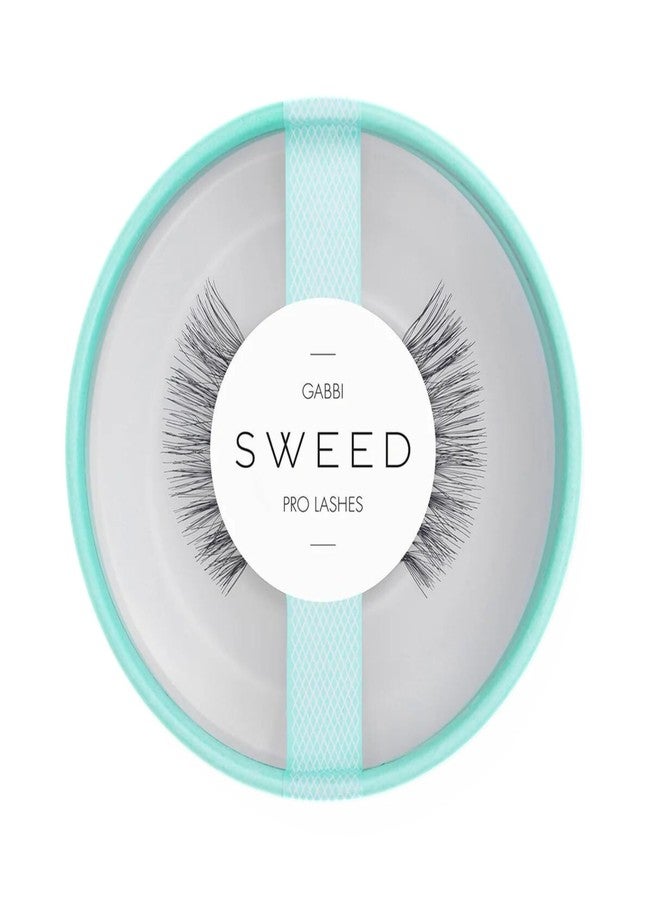 SWEED - Gabbi Pro Lashes False Eyelash Set | Reusable, Easy-To-Apply, 2-Piece Set | Extra Length At Corners | Vegan, Cruelty-Free, Clean Beauty