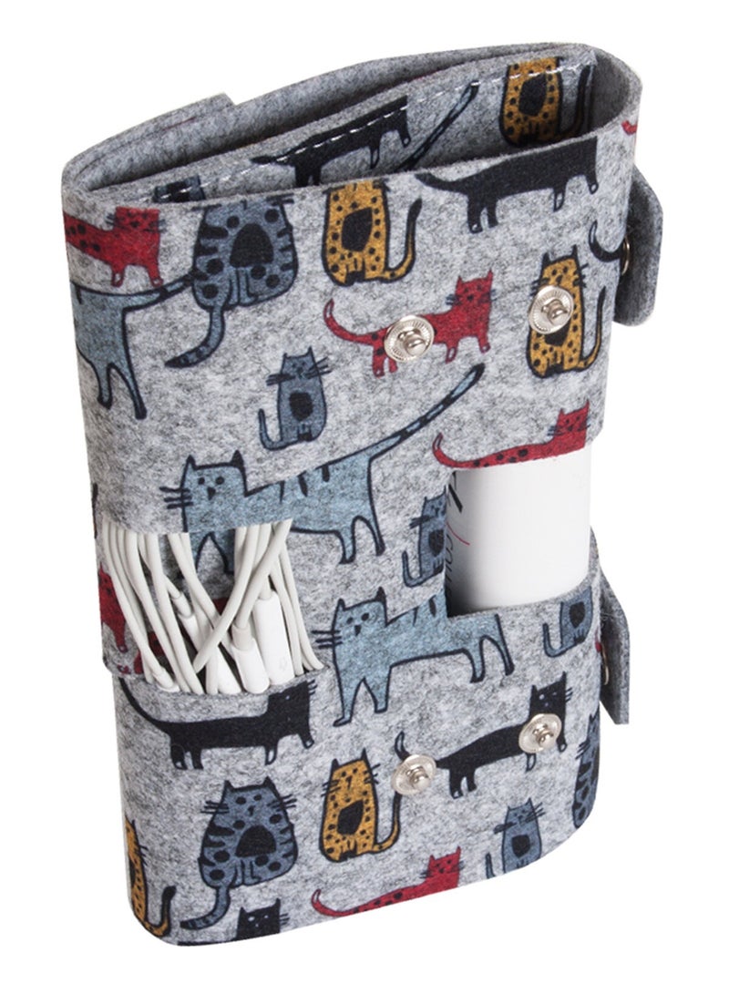 بيج ديزاين منظم الهاتف المحمول بيج ديزاين قطط في اسطنبول 40x18 سم - Image 3