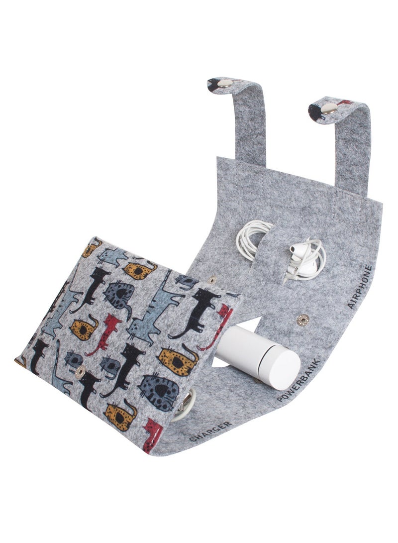 بيج ديزاين منظم الهاتف المحمول بيج ديزاين قطط في اسطنبول 40x18 سم - Image 5