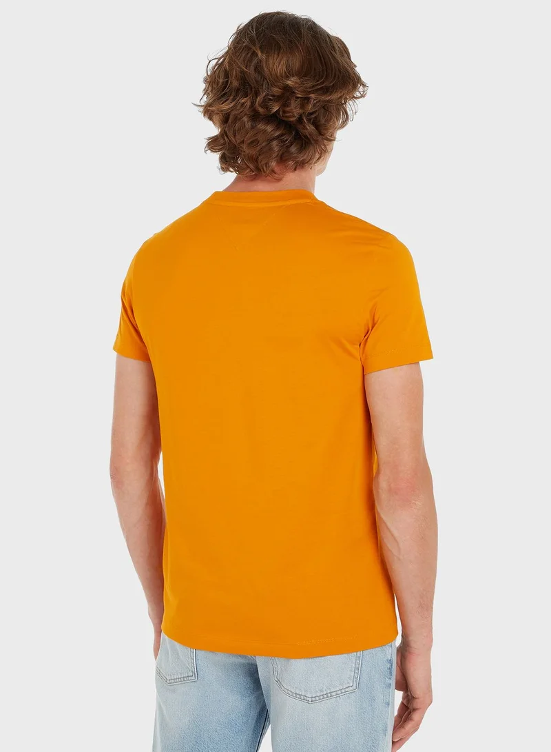 TOMMY HILFIGER Logo Crew Neck T-Shirt