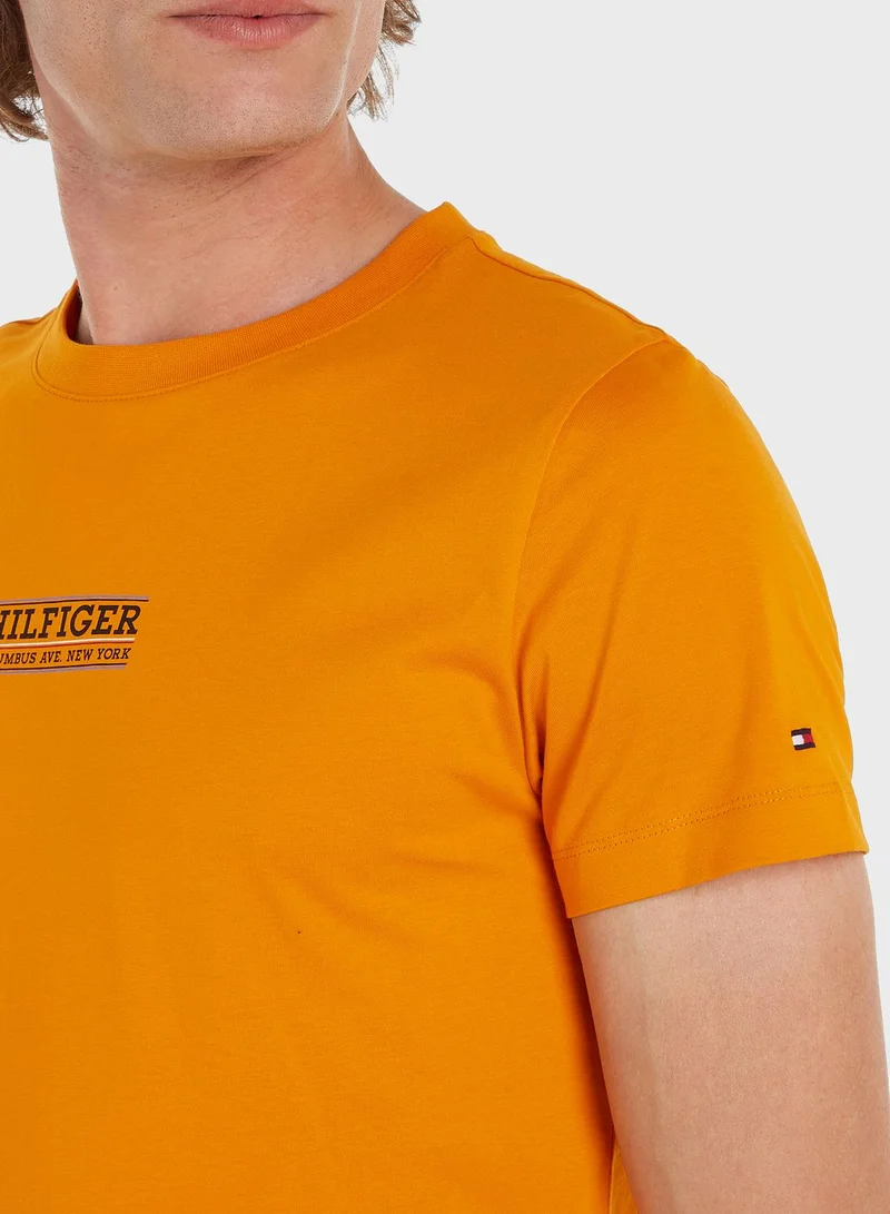 TOMMY HILFIGER Logo Crew Neck T-Shirt