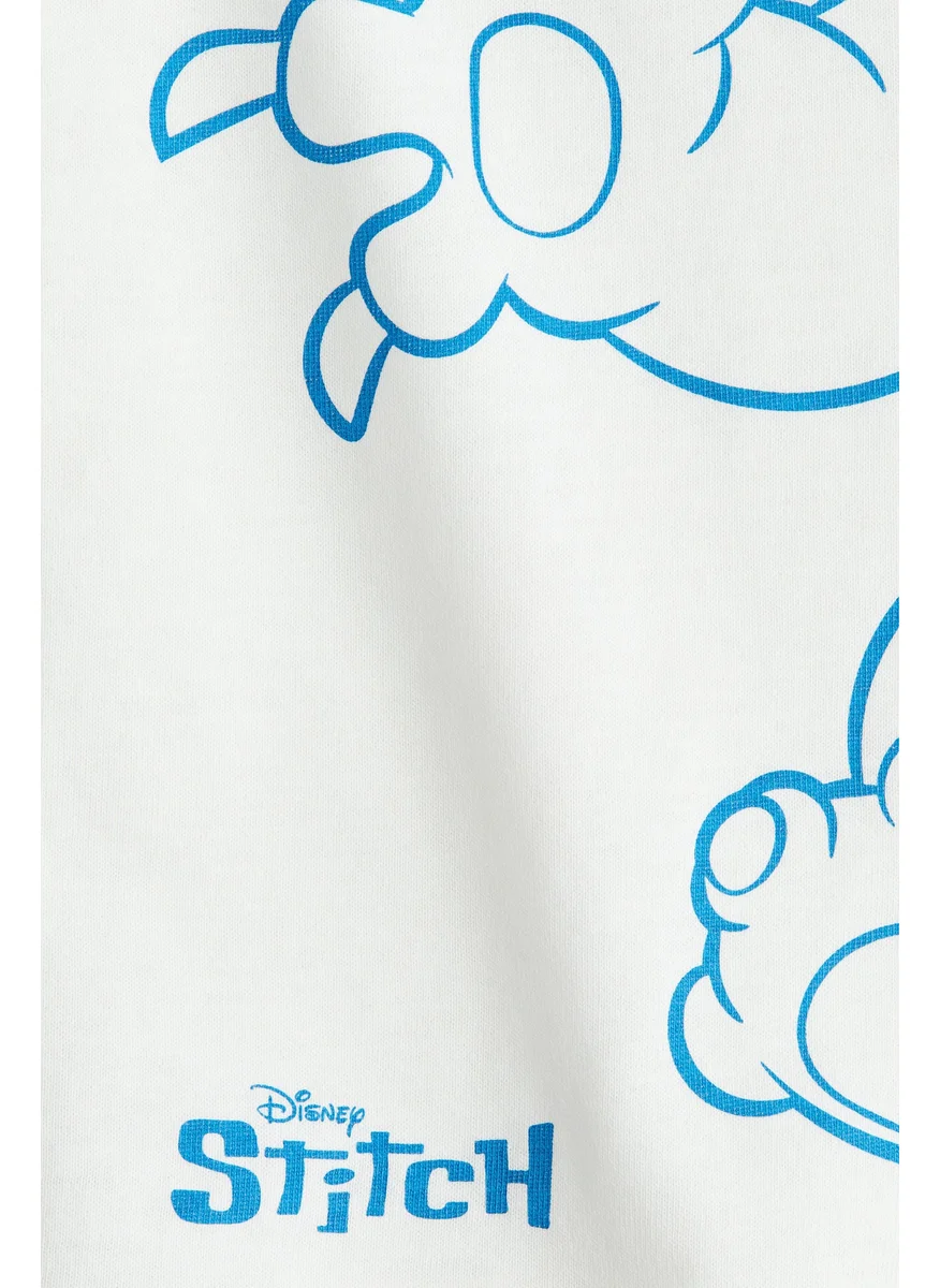 اتش اند ام Printed Cotton T-Shirt