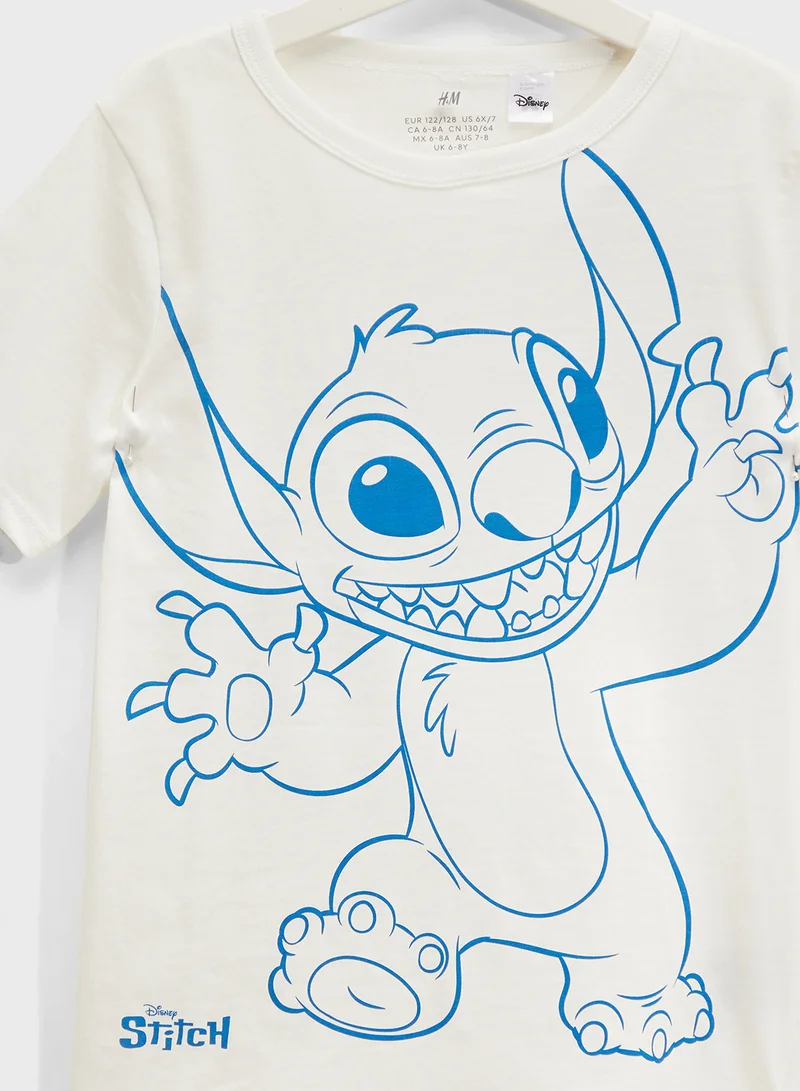 H&M Printed Cotton T-Shirt