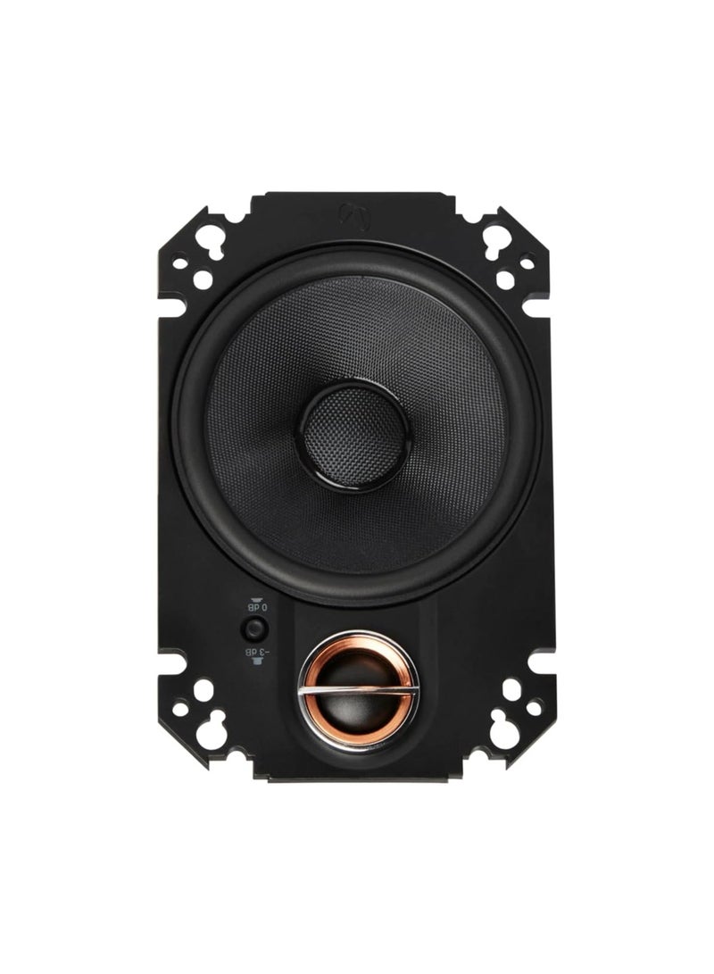 Infinity Kappa 463XF -  4" x 6" 2-Way Coaxial Car Audio Speakers | Nominal Power 60W, Peak Power 180W - Image 2