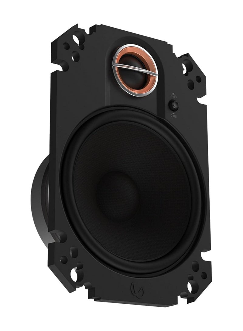 Infinity Kappa 463XF -  4" x 6" 2-Way Coaxial Car Audio Speakers | Nominal Power 60W, Peak Power 180W - Image 4