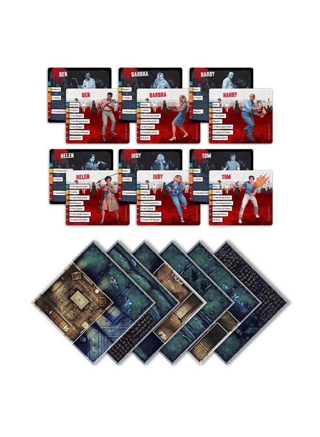 CMON Zombicide Night of The Living Dead Board Game | Strategy Board Game | Cooperative Game for Teens and Adults | Zombie Board Game | Ages 14+ | 1-6 Players | Avg. Playtime 1 Hour | Made by CMON - Image 4