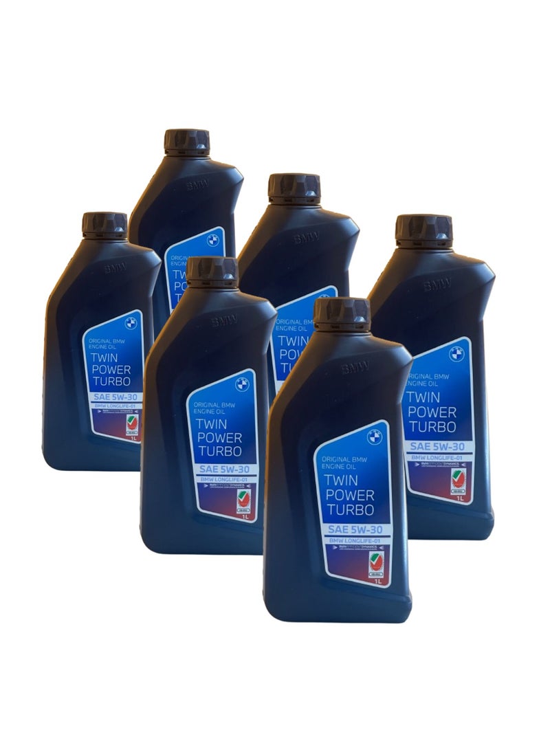 BMW ENGINE OIL BMW 5W30*LL01*1L (6 pieces)  - Image 1