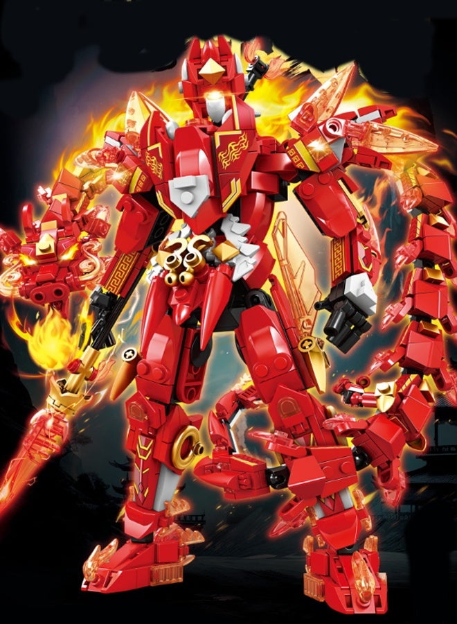 general NeZha 2 Inspired Building Stacking Blocks 1244 Pieces NeZha Theme Figures Movie Accurate Design Vibrant Details Durable Construction Suitable for Ages 7 to 14 years old - Image 1