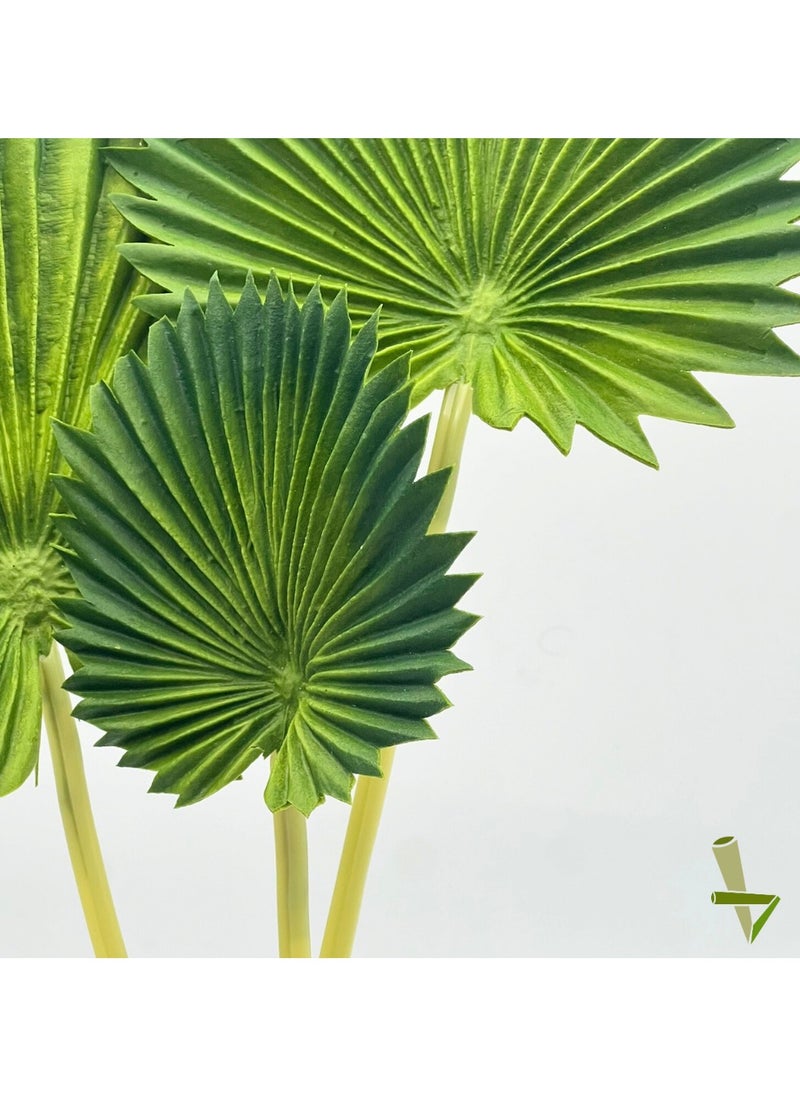 Artifical Palm Leaves Set Of 3 Pieces Length 39 To 43 Cm- Faux Plants- Flora Vase Filler For Home Decor- Wedding -Events-Craft Projects (Palm) - pzsku/Z1701A624A6D56433A347Z/45/_/1734421079/b010c134-869b-4445-b43a-89c1f05667d6