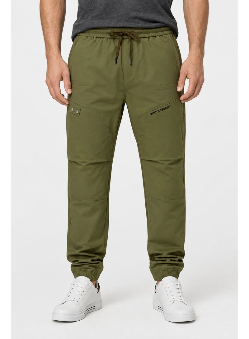 WHITE RABBIT Slip On Plain Practical Joggers - Image 1