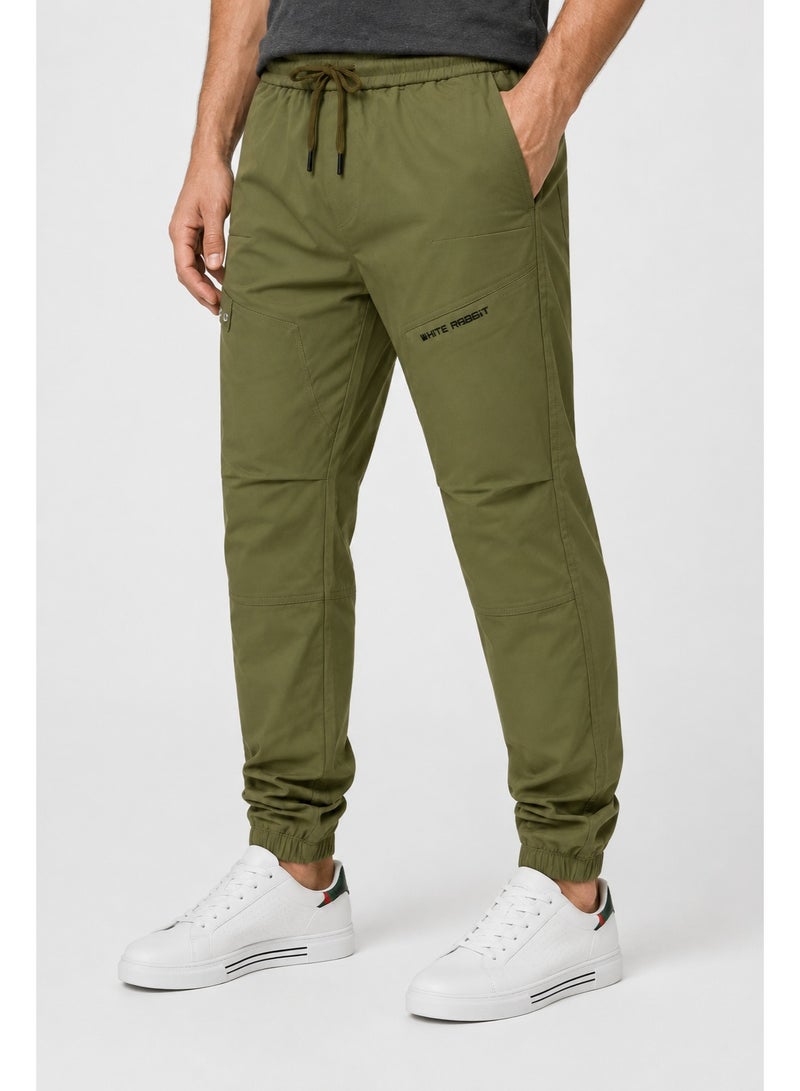 WHITE RABBIT Slip On Plain Practical Joggers - Image 2