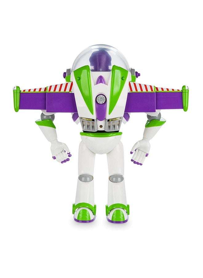 Generic - Buzz Lightyear Interactive Talking Action Figure from Toy Story, 11 inch, Features 10+ English Phrases, Interacts with Other Figures and Toys, Light-Beam Features, Ages 3+ - Image 1