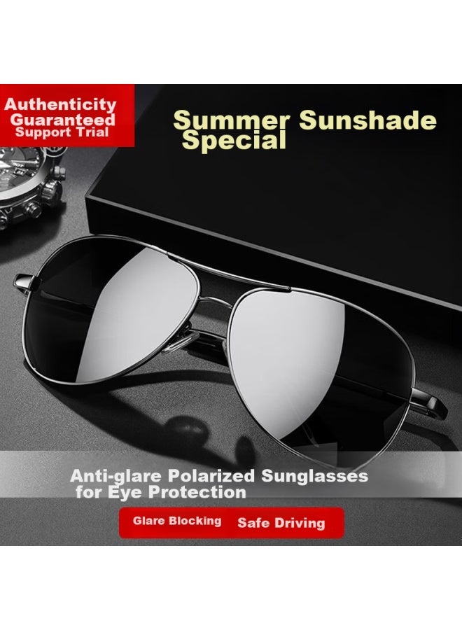 Lesca Lunetier Day And Night Smart Polarized Sungl For Men, Uv Protection, High Definition, For Fishing, Driving, And General Use - Image 1