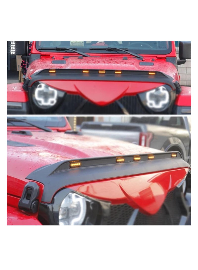 Trail Armor Hood Guard Front Rear Hood Protector fit for Jeep Wrangler JL Gladiator JT 2018-2023+ Sand Guards Car Styling - Image 1