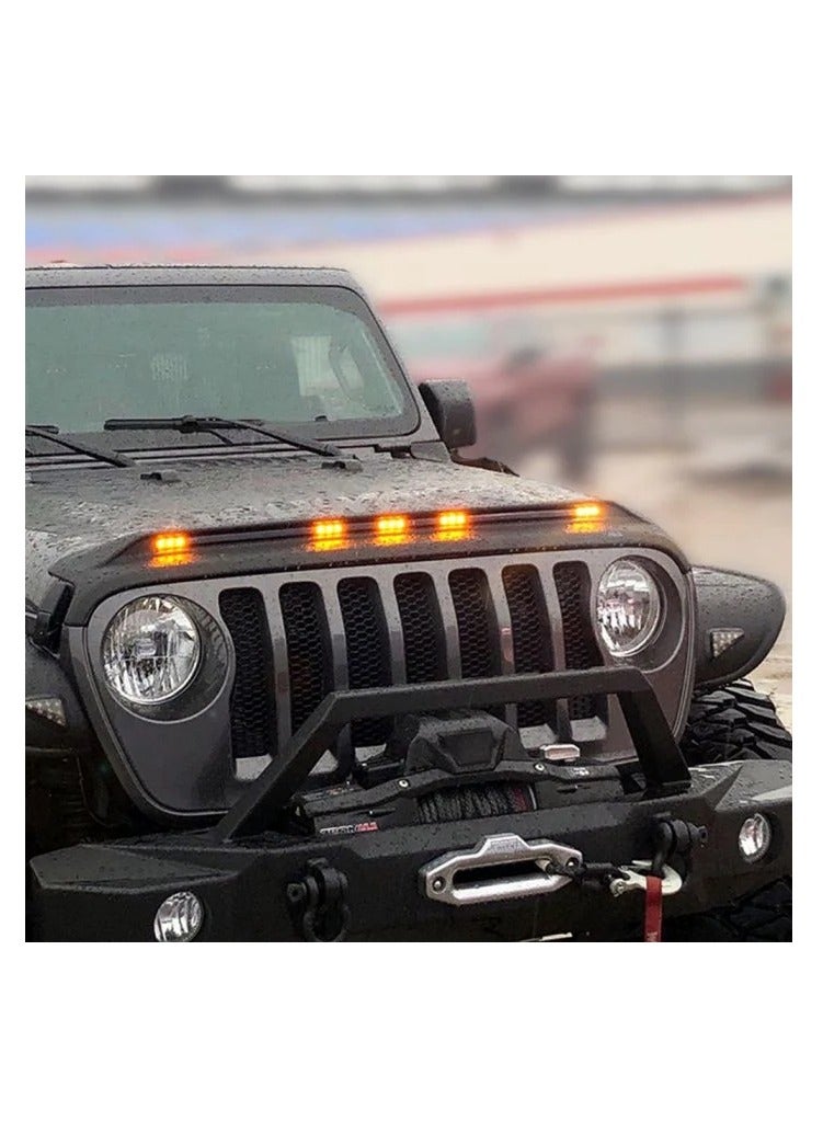 Trail Armor Hood Guard Front Rear Hood Protector fit for Jeep Wrangler JL Gladiator JT 2018-2023+ Sand Guards Car Styling - Image 3