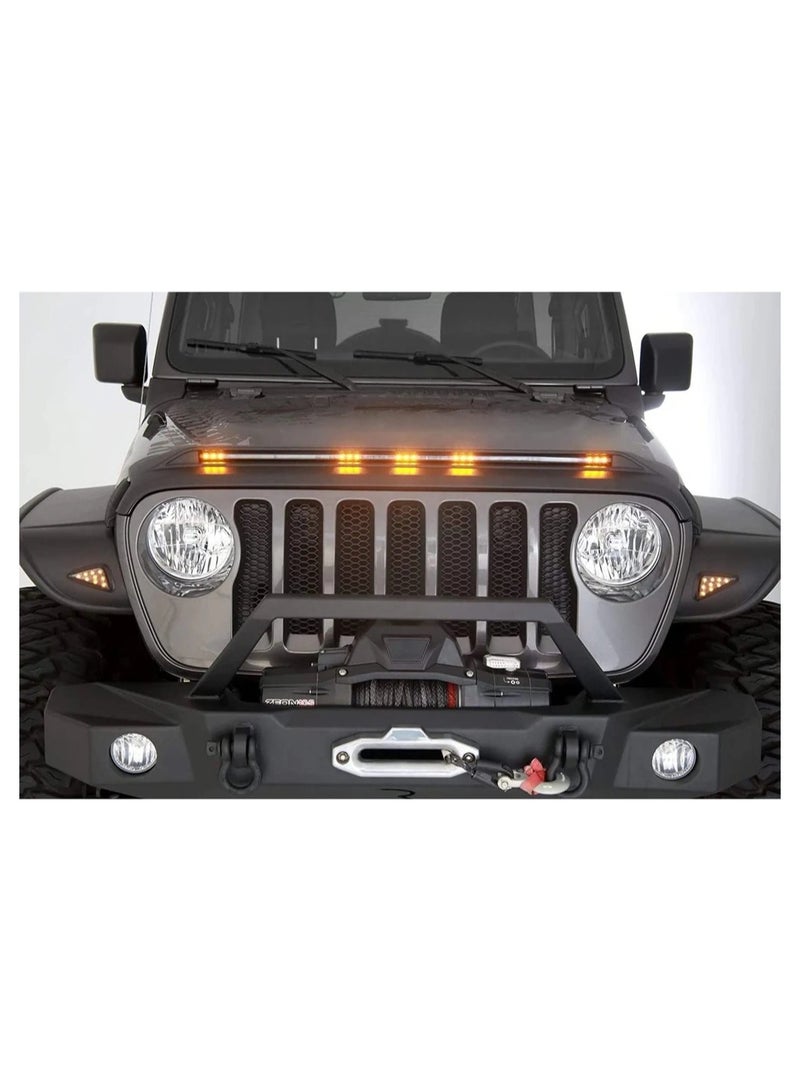 Trail Armor Hood Guard Front Rear Hood Protector fit for Jeep Wrangler JL Gladiator JT 2018-2023+ Sand Guards Car Styling - Image 4