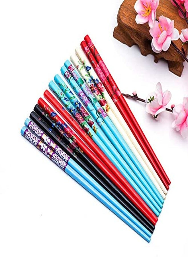 imioxo Wooden Golden Flower Hair Pin Juda Stick Combo for Women (Multicolour) - Pack of 12 - Image 4
