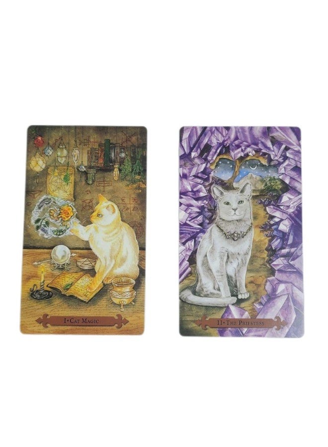 NIBEMINENT The mysterious Cat Charm Tarot card  - Image 3
