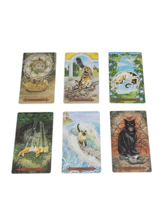 NIBEMINENT The mysterious Cat Charm Tarot card  - Image 2