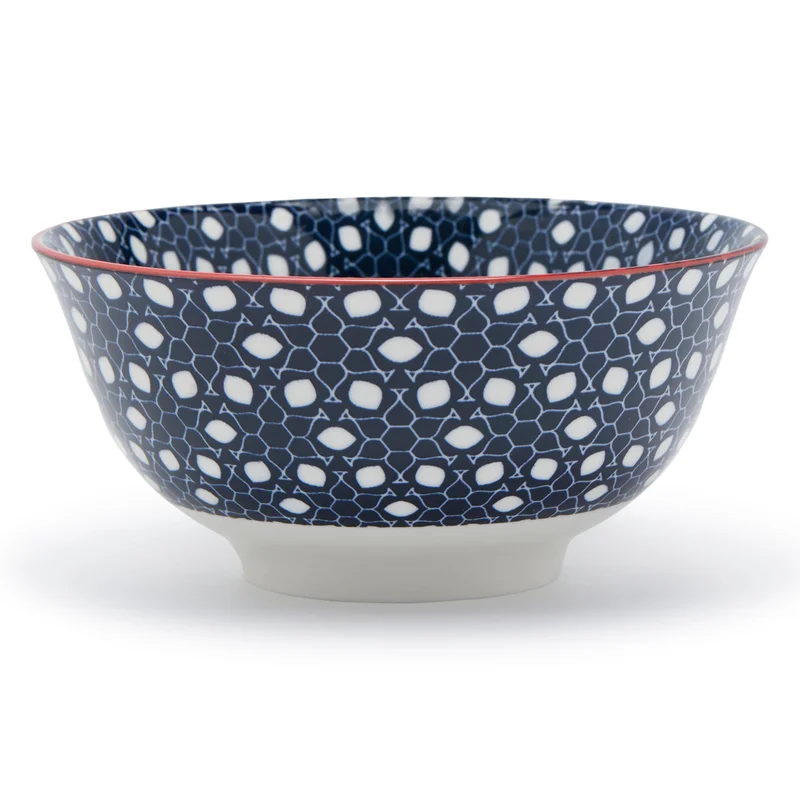 سيمبلي كيتشن Floral Mm Moroccan Floral Ceramic Bowl