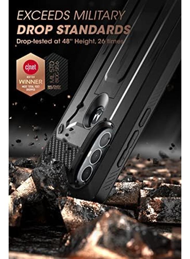 SupCase Unicorn Beetle Pro Series Case Designed For Motorola Moto G Power 2022 Release Full Body Rugged Holster Protective Case With Built In Screen Protector Black - Image 2