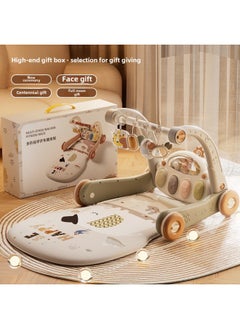 Generic Baby Pedal Piano Trolley Fitness Rack Baby Educational Early Education Toys Newborn Fitness Toys Gift Box-Color:Remote Control Version [double-sided Piano] Bud Gray Small Plane Story Machine Rechargeable Battery Screwdriver  - Image 3